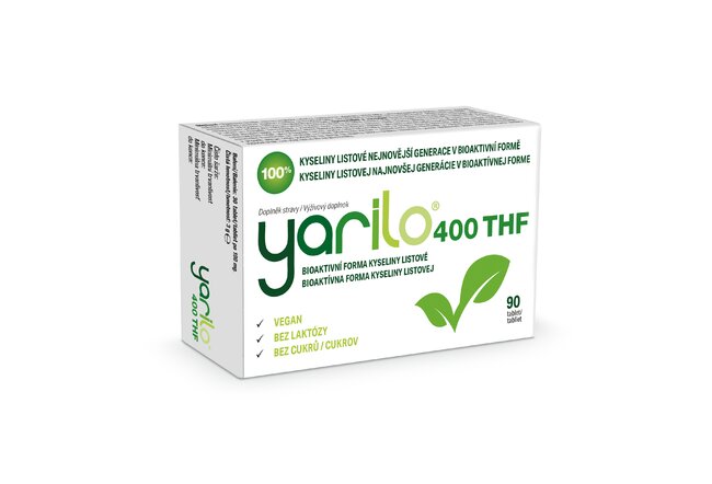 Yarilo 400 THF potahované tablety - 90 tablet